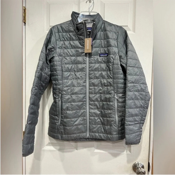 Patagonia Women’s S Small Nano Puff Jacket NWT Feather Grey Puffer Puffy 1 - Picture 1 of 15